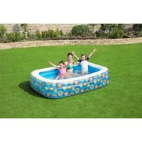 Bestway Kinderzwembad opblaasbaar 229x152x56 cm blauw - thumbnail