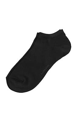 3-paar sneaker sokken - Katoenen witte en zwarte enkelsokken