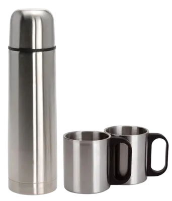 Redcliffs Thermosfles 1 Liter met 2 Drinkbekers