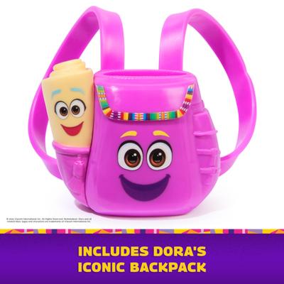 Dora pop met muziek poppenkleding en accessoires - thumbnail