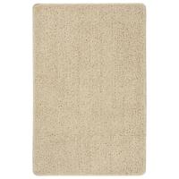 Vloerkleed shaggy anti-slip 200x290 cm crèmekleurig - thumbnail