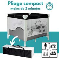 BAMBISOL - Opvouwbare babybox 90 x 90 cm - Speelruimte, draagtas - thumbnail