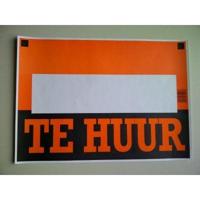Affiche TE HUUR afmeting 36x25cm - thumbnail