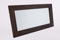 B-Stone Wood spiegel met donker eiken omlijsting 90x50cm - thumbnail