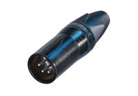 Neutrik NC4MXX-BAG XLR kabeldeel 4p male zwart - thumbnail