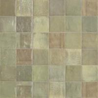 Wandtegel beige Marazzi Zellige 10x10cm salvia glans - thumbnail