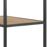 Bendt Kledingrek 'Holger' Eiken en metaal, 165 x 77cm, kleur Zwart - thumbnail