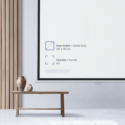 Wall screen iggual PSIMS200 (200 x 200 cm)