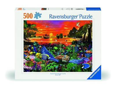 Ravensburger puzzel 500 stukjes Schildpadden in het rif