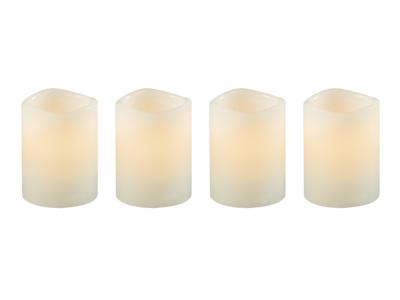LIVARNO home LED-waskaarsen (4 stuks, Wit)
