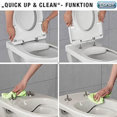 Cornat Premium 8 Wc-Bril Sc Afneembaar Wi - KSPREMSC800 Cornat Premium 8 Wc-Bril Sc Afneembaar Wi - KSPREMSC800