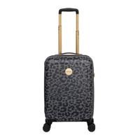 Handbagage koffer panterprint zwart - 55 cm - 33 liter - MŌSZ Lauren - thumbnail