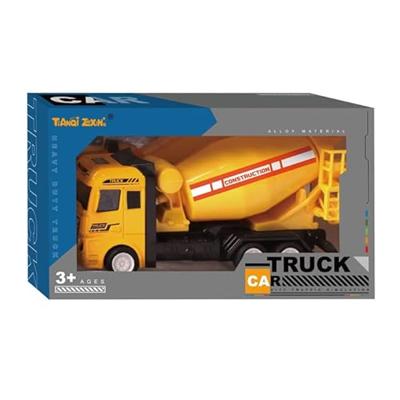 Pull Back Truck Geel