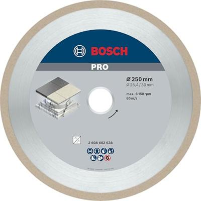 Bosch Accessoires Diamantdoorslijpschijf Best for Ceramic 250 x 30/25,40 x 2,4 x 10 mm 1st - 2608602638