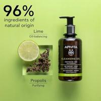 Apivita Cleansing Gel with Propolis & Lime 200ml - thumbnail