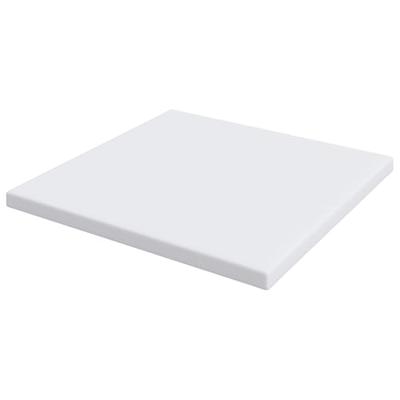 Matraspads Wit 200 x 200 cm 100% polyester jacquard stof Matraspads Wit 200 x 200 cm 100% polyester jacquard stof