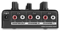 Vonyx STM500BT 2-kanaals mixer met Bluetooth en mp3 speler - thumbnail