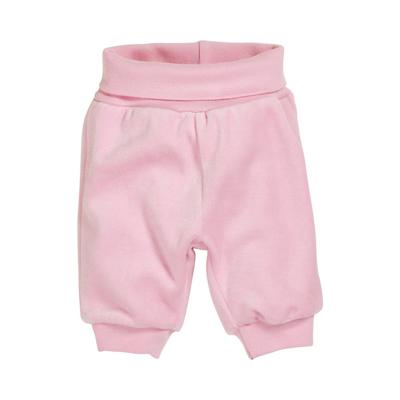 Playshoes Schnizler babybroekje velours Uni Roze-86