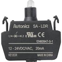 TRU COMPONENTS SA-LDR LED-element Rood 12 V, 24 V 1 stuk(s) - thumbnail
