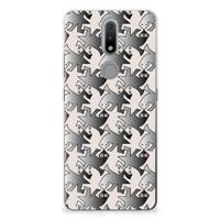 Nokia 2.4 | TPU Hoesje | Salamander Grey - thumbnail