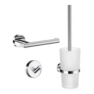 Complete Toiletborstelset Smedbo Smart Pack Home Messing Chroom Complete Toiletborstelset Smedbo Smart Pack Home Messing Chroom