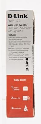 USB WiFi adapter D-Link DWA-172 USB - thumbnail