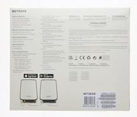 Netgear orbi wifi 6-systeem (rbk852) ax6000 mesh router (wit/zilver, 1x router (rbr850), 1x satelliet (rbs850), dekking tot 350 m²) - thumbnail