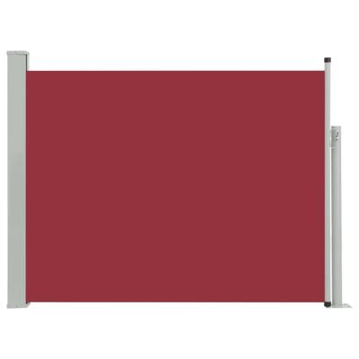 VidaXL Tuinscherm uittrekbaar 140x500 cm rood VidaXL Tuinscherm uittrekbaar 140x500 cm rood