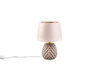 Trio Bruine tafellampAriana met taupe kap S - R51531044 - thumbnail