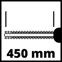 Einhell Power X-Change GC-HH 18/45 Li T-Solo Heggenschaar Accu Instelbare trekstang, Softgriff, Met draaggordel, Zonder accu, Zonder lader 18 V Li-ion 450 mm - thumbnail
