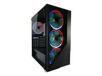 LC-Power Gaming 803B Midi Tower Zwart - thumbnail