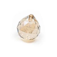 Regenboogkristal Bol Champagne (30 mm) - thumbnail