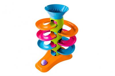 Fat Brain Toys ballentoren met 6 ballen Fat Brain Toys ballentoren met 6 ballen
