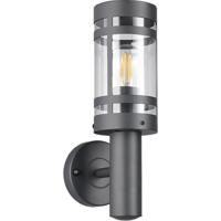 LED Tuinverlichting - Buitenlamp - Wandlamp - Trion Paulo - E27 Fitting - Spatwaterdicht IP44 - Antraciet - Metaal - thumbnail