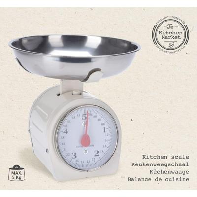 Excellent Houseware keukenweegschaal 5 kg metaal