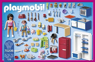 PLAYMOBIL Dollhouse leefkeuken 70206