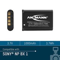 Ansmann A-Son NP BX 1 Camera-accu Vervangt originele accu NP-BX1 3.7 V 1000 mAh - thumbnail