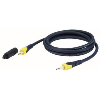 DAP FOP02 Miniplug-Toslink kabel 6m