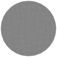 Zwembadgrondzeil 244 cm polyester geotextiel lichtgrijs - thumbnail