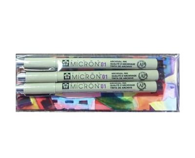 Fineliner brush sakura pigma micron 7 + 1 pn | 6 stuks