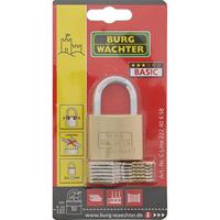 Burg Wächter 33661 Hangslot 40.00 mm Verschillend sluitend Messing Sleutelslot - thumbnail
