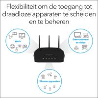 Netgear WAX204 1800 Mbit/s Zwart - thumbnail