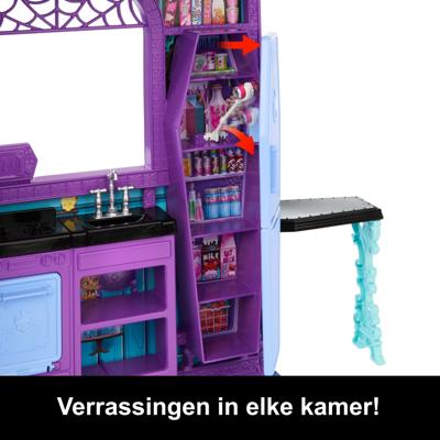 Monster High - Boo-Tick Hotel - Poppenhuis en accessoires - Monster High - JBF16