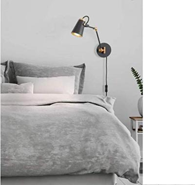 Trio Design wand leeslampEdward zwart met goud - 208870132