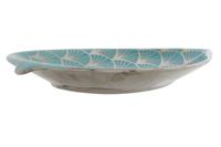 Middenstuk DKD Home Decor Turkoois Porselein 27,5 x 16 x 3 cm - thumbnail