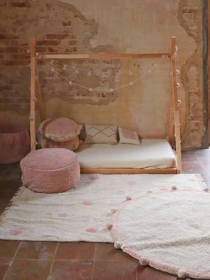 Vloerkleed Hippy Dots Natural LORENA CANALS beige