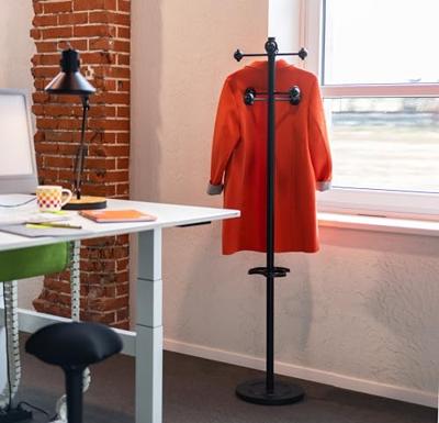 Unilux kapstok Accueil, hoogte 175 cm, 8 kledinghaken, met parapluhouder Unilux kapstok Accueil, hoogte 175 cm, 8 kledinghaken, met parapluhouder