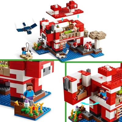 LEGO minecraft 21270 het mooshroom huis
