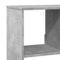 kamerscherm 100x33x156,5 cm bewerkt hout betongrijs - thumbnail
