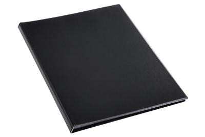 Showmap rillstab a4 3 kanaals 30 tassen zwart